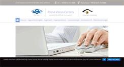 Desktop Screenshot of prime-vision-centers.com